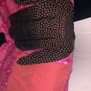 A blouse and spaghetti strap tank